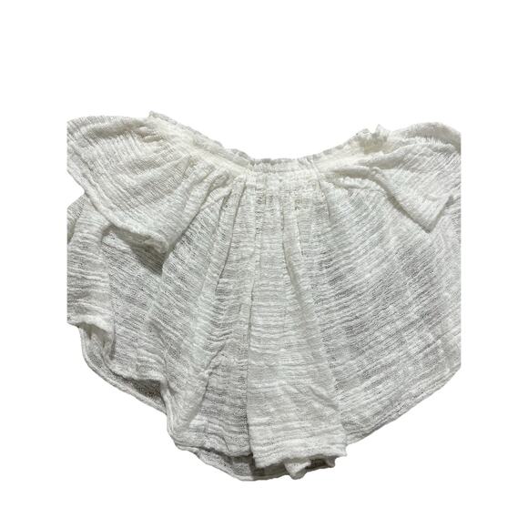 Free People Women’s S Thrills + Frills off Shoulder Lace Top - Read - Picture 6 of 10